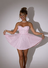 Enchanted Fantasy Sparkle Mini Dress - Pink