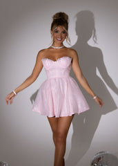 Enchanted Fantasy Sparkle Mini Dress - Pink