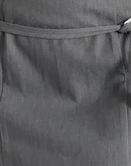 Magaska Bandeau Mini Dress in Tailoring Charcoal