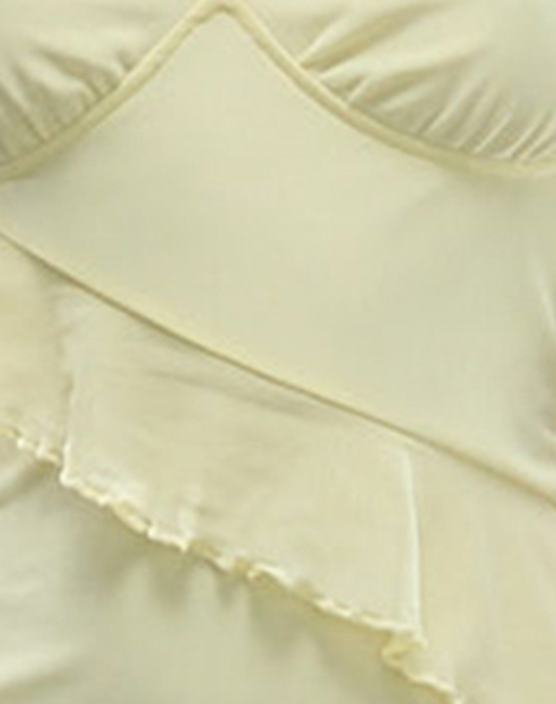 Jacy Ruffle Midi Dress in Mesh Lemon