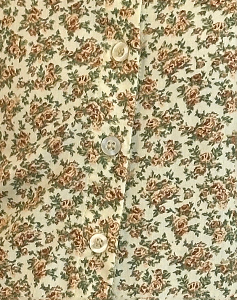 Omoni Dress in Washed Ditsy Yellow